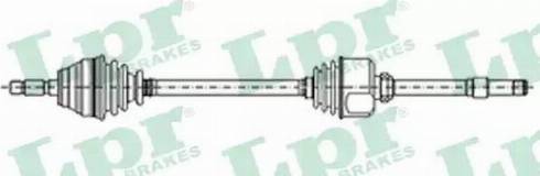 LPR DS21103 - Drive Shaft autospares.lv