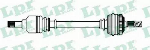 LPR DS23028 - Drive Shaft autospares.lv