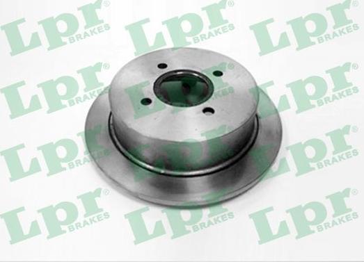 LPR F1511P - Brake Disc autospares.lv