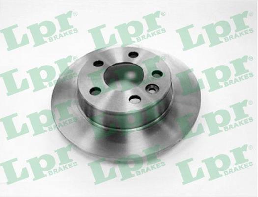 LPR F1581P - Brake Disc autospares.lv