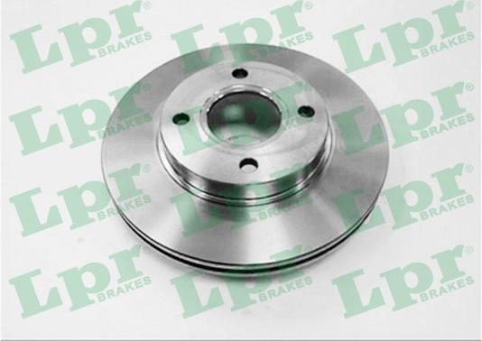 LPR F1621V - Brake Disc autospares.lv