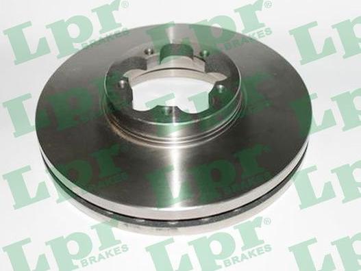 LPR F1055V - Brake Disc autospares.lv