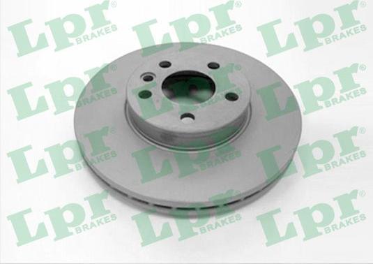 LPR F1004VR - Brake Disc autospares.lv