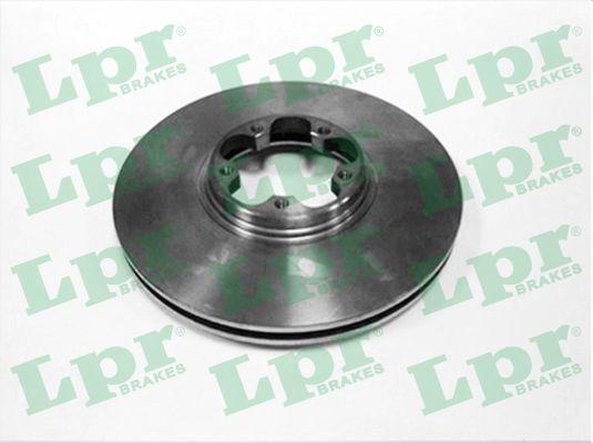 LPR F1002V - Brake Disc autospares.lv