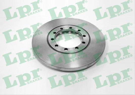 LPR F1019P - Brake Disc autospares.lv