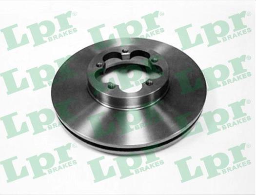 LPR F1016V - Brake Disc autospares.lv