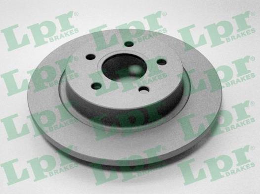 LPR F1010PR - Brake Disc autospares.lv