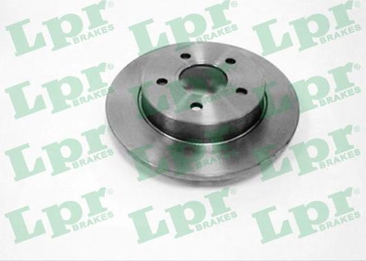 LPR F1013P - Brake Disc autospares.lv