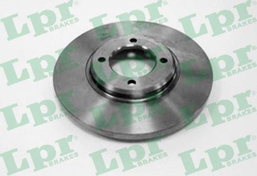 LPR F1021P - Brake Disc autospares.lv