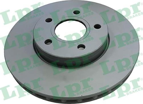 LPR F1028VR - Brake Disc autospares.lv