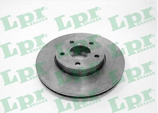 LPR F1028V - Brake Disc autospares.lv