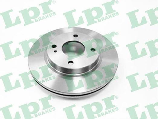 LPR F1022VR - Brake Disc autospares.lv