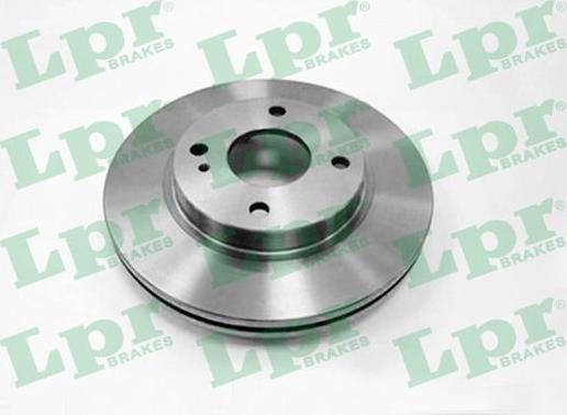 LPR F1022V - Brake Disc autospares.lv