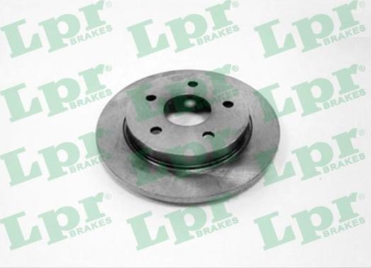 LPR F1191P - Brake Disc autospares.lv