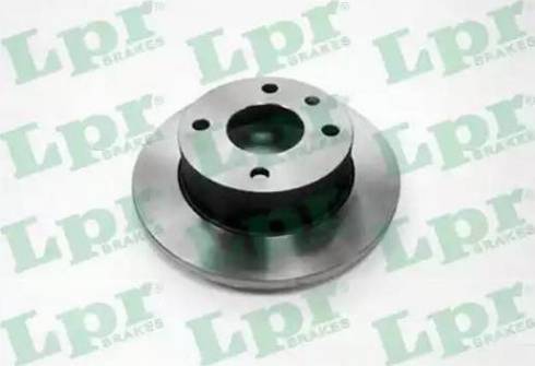 LPR F1271P - Brake Disc autospares.lv