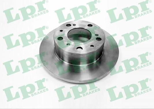 LPR F2061P - Brake Disc autospares.lv