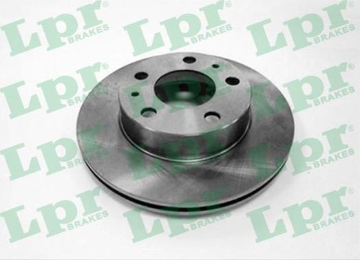 LPR F2007V - Brake Disc autospares.lv