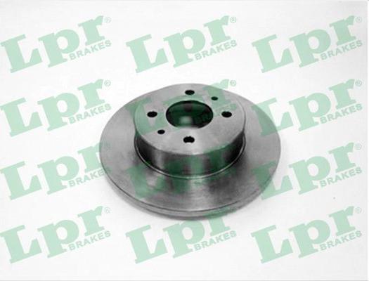 LPR F2011P - Brake Disc autospares.lv