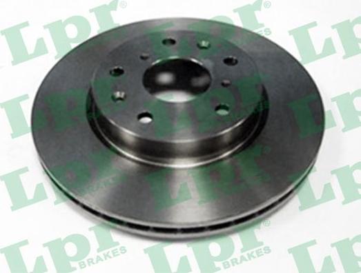 LPR F2012V - Brake Disc autospares.lv