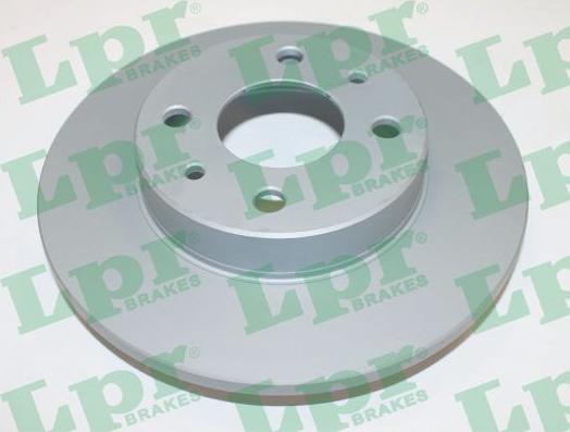 LPR F2081PR - Brake Disc autospares.lv