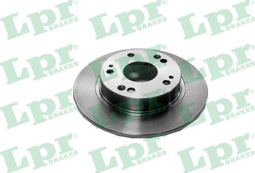 LPR H1013P - Brake Disc autospares.lv