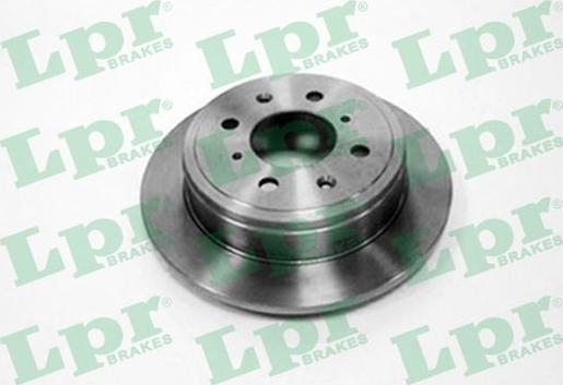 LPR H1171P - Brake Disc autospares.lv