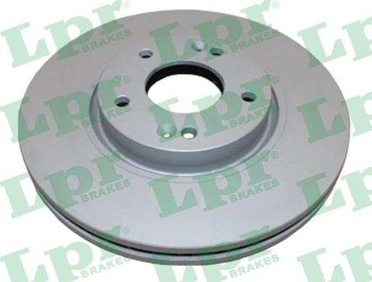 LPR H2029VR - Brake Disc autospares.lv