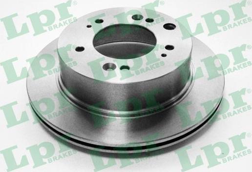 LPR K2029V - Brake Disc autospares.lv