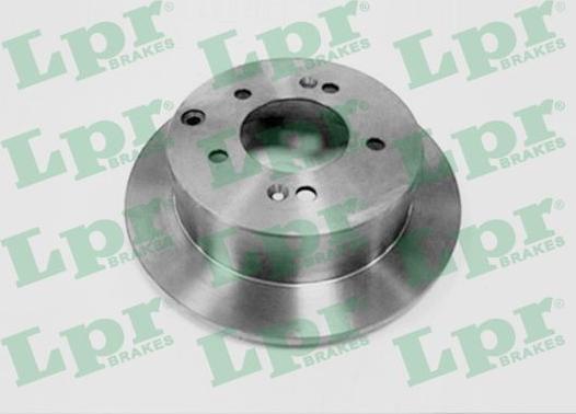 LPR K2024P - Brake Disc autospares.lv