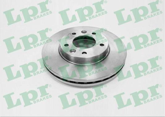 LPR K2028V - Brake Disc autospares.lv