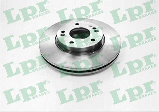 LPR K2027V - Brake Disc autospares.lv