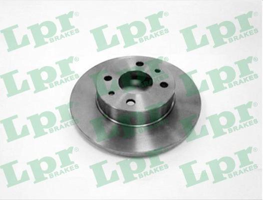 LPR L2061P - Brake Disc autospares.lv