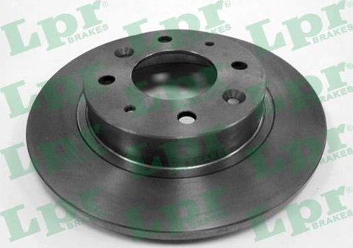 LPR M5834P - Brake Disc autospares.lv