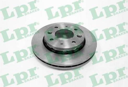 LPR M5791V - Brake Disc autospares.lv