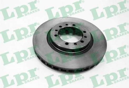 LPR M1608V - Brake Disc autospares.lv