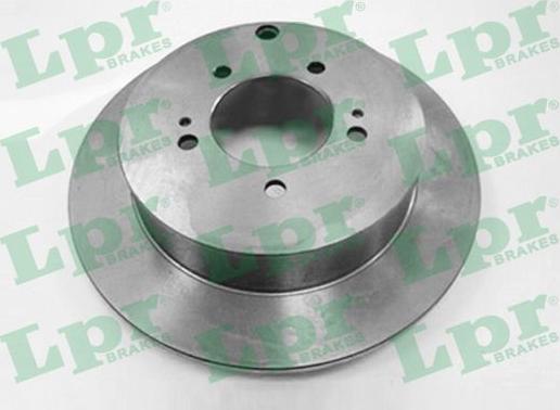 LPR M1018P - Brake Disc autospares.lv