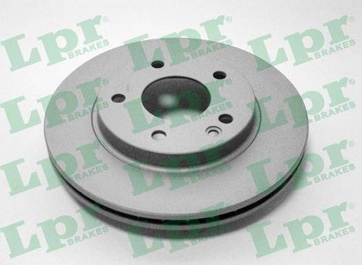 LPR M2591VR - Brake Disc autospares.lv