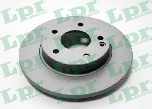 LPR M2581PR - Brake Disc autospares.lv