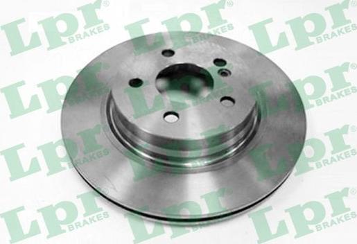 LPR M2062V - Brake Disc autospares.lv