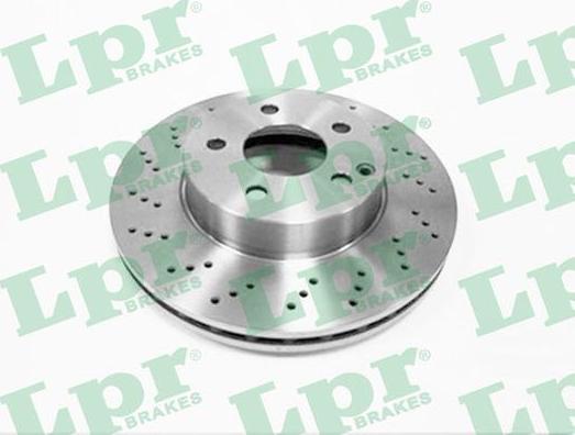 LPR M2087VR - Brake Disc autospares.lv