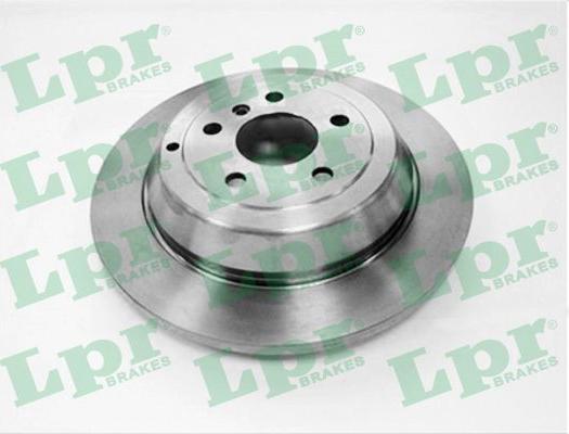 LPR M2037P - Brake Disc autospares.lv