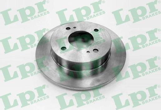 LPR N2554P - Brake Disc autospares.lv