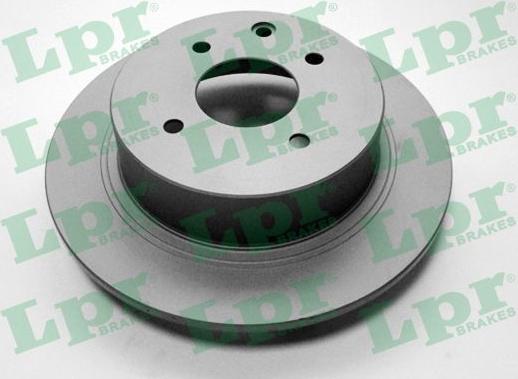 LPR N2040P - Brake Disc autospares.lv