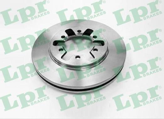 LPR N2711V - Brake Disc autospares.lv