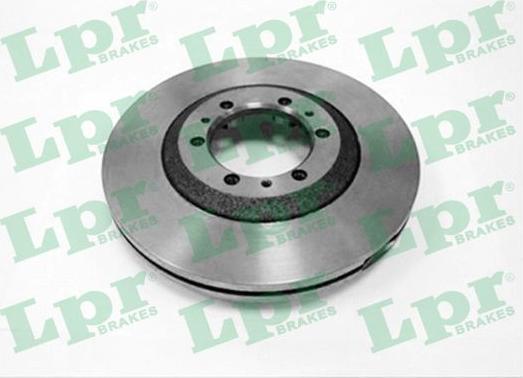 LPR O1371V - Brake Disc autospares.lv