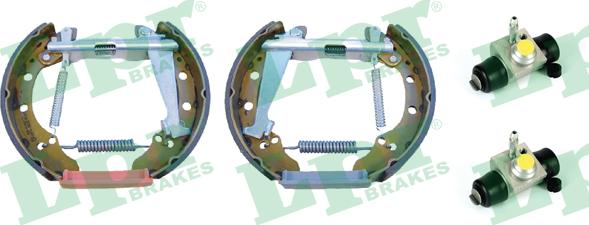 LPR OEK407 - Brake Shoe Set autospares.lv