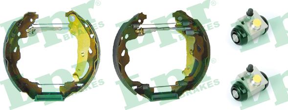 LPR OEK614 - Brake Shoe Set autospares.lv