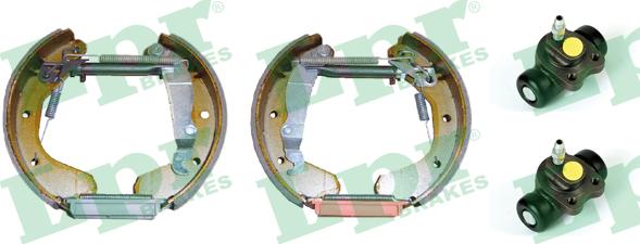 LPR OEK071 - Brake Shoe Set autospares.lv