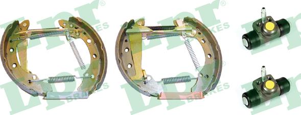 LPR OEK125 - Brake Shoe Set autospares.lv