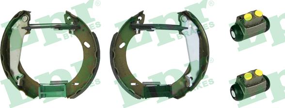 LPR OEK357 - Brake Shoe Set autospares.lv